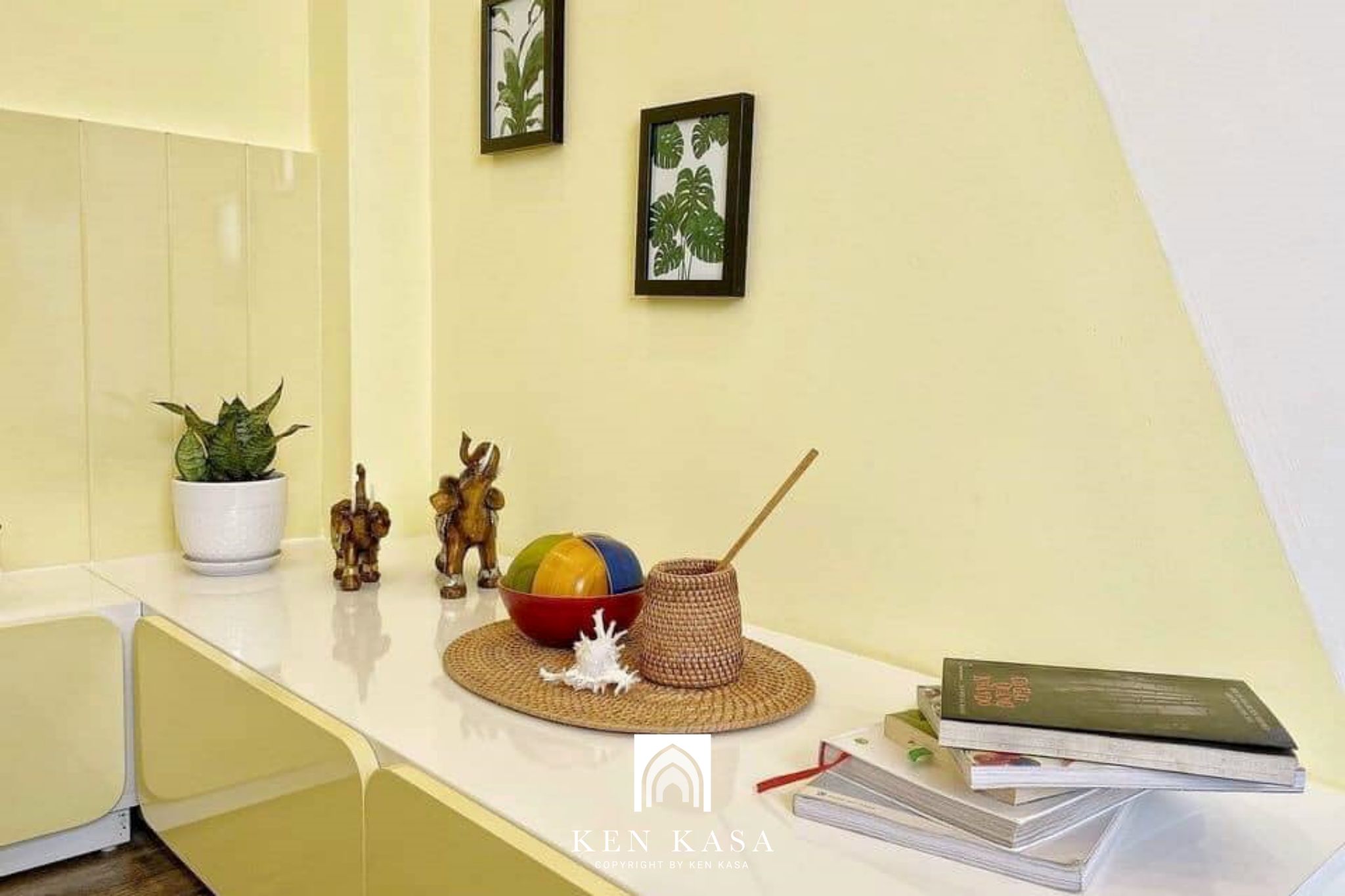 trang tr&iacute; trong thiết kế nội thất homestay độc đ&aacute;o